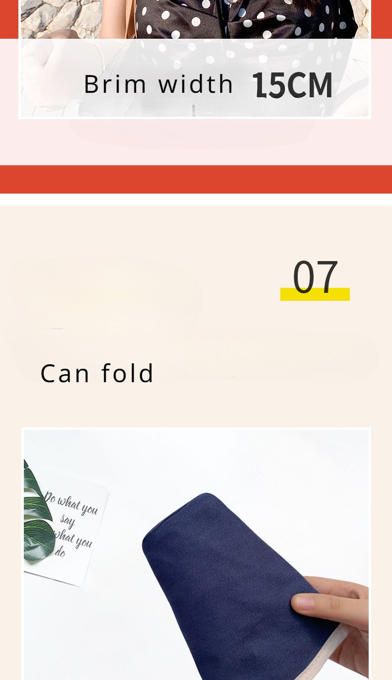 Fëscherhutt Damen Summer Sonneschutzhutt Groussrand Ofdeckung Gesiicht Fréijoer an Hierscht Grouss laanscht den UV Sonnehut_voghion.com