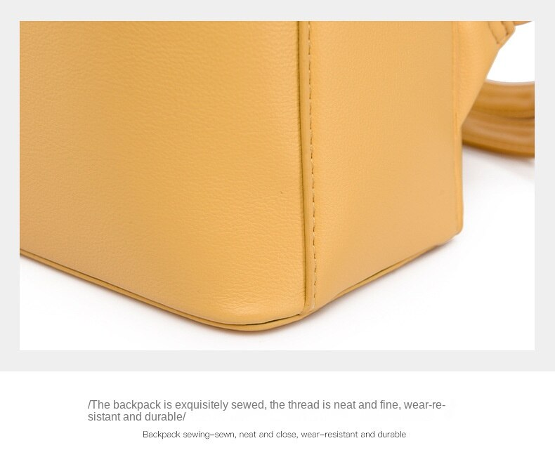 New Leather Backpack Women's Versatile Backpack Travel Leisure Soft Leather Women's Backpack Selection_voghion.com