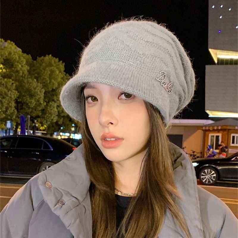 Hot Rea Unisex Stickad Baggy Beanie Oversized Ski Slouchy Skullies Kvinnor Män Vinter Ull Varm Keps Beanies Hatt_voghion.com
