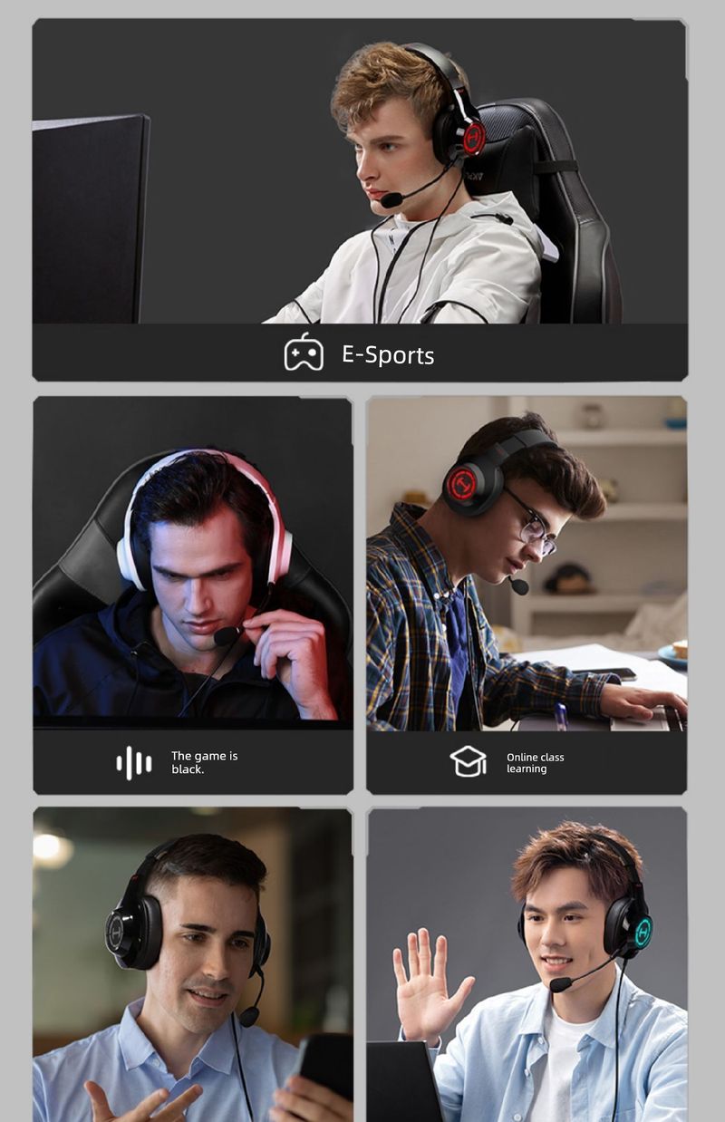 Edifier G2 Professional Edition Gaming-Desktop-Computer Notebook USB-Kabel Headset_voghion.com