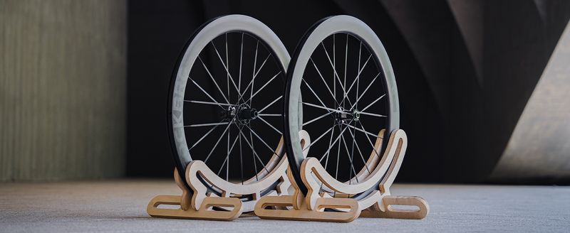 Roues de vélo ROCKBROS T700 Jantes de vélo 55 mm Roues en fibre de carbone Vélo de route en aluminium_voghion.com