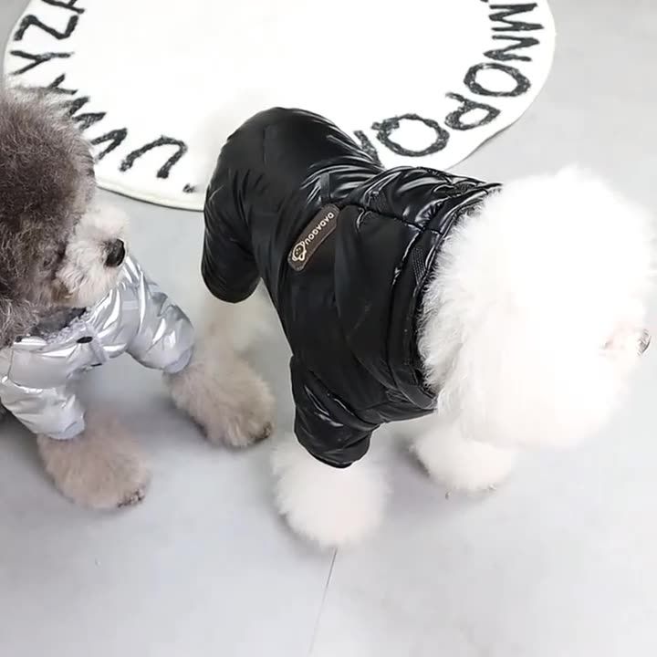 Waterproof Jumpsuit Small Dogs, Warm Clothing Puppies, Jacket French Bulldog, Chihuahua, Poodle, Shih Tzu, Jumpsuit, By PawParty Store_voghion.com