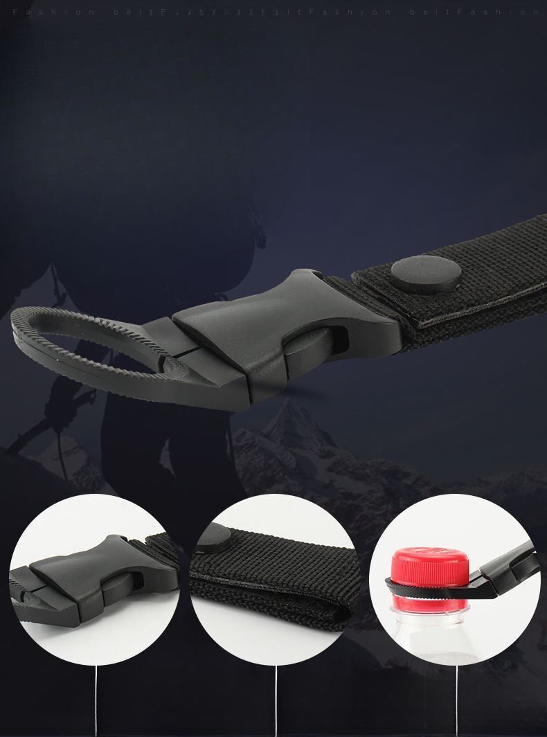 Outdoor Beverage Buckle Mineral Water Bottle Quick Eagle Beak Carabiner Hook Camping Portable Tool_voghion.com