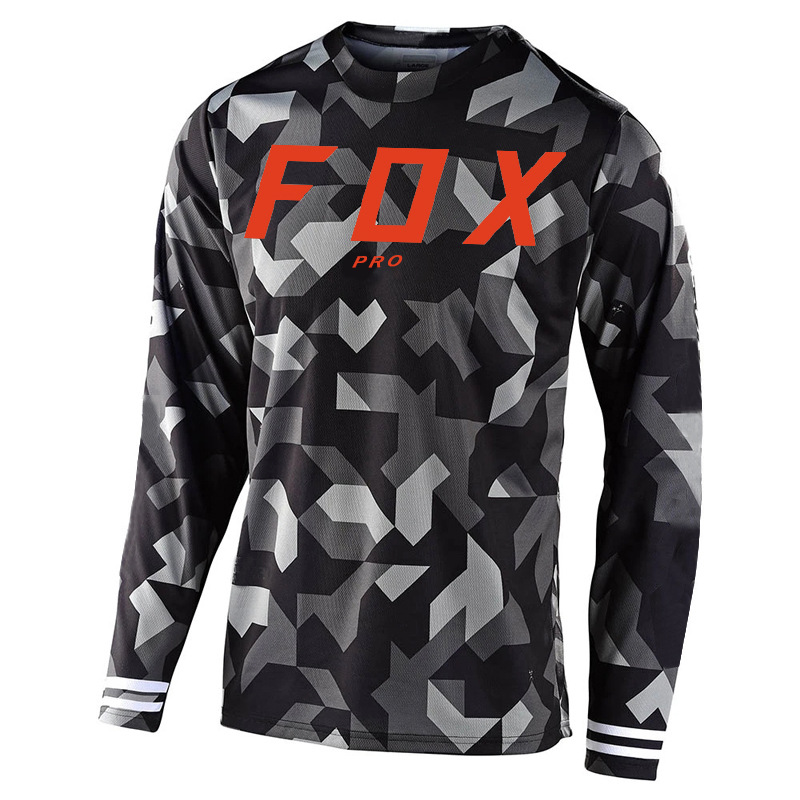motorcykel Mountain Bike Team Downhill Jersey MTB Offroad Fx_voghion.com
