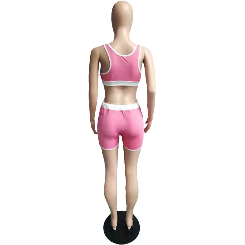 Women's Clothing Independent Station Fashion Casual Sexy Letter Print Swimsuit Two-piece Set_voghion.com