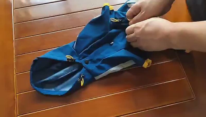 Wasserdichte Haustierkleidung, Welpen-Regenmantel für kleine und mittelgroße Hunde, Katzen, Kapuzenpullover, reflektierende Shih Tzu-Overalls, Regenmäntel von PawParty Store_voghion.com