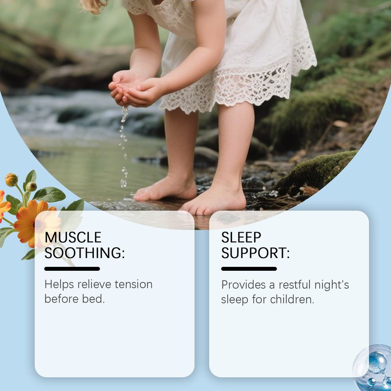 Lotion du soir Wiieey, douce et hydratante, pour la peau des enfants, soin quotidien à usage externe_voghion.com