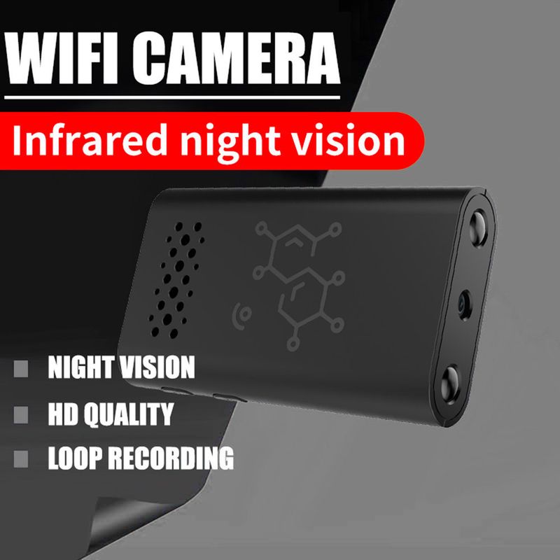 1080P HD Mini IR-CUT Nattsyn WiFi Kamera Bevegelsesdeteksjon Smart Hjem Fjernsikkerhet Lite Videokamera Videoopptaker_voghion.com