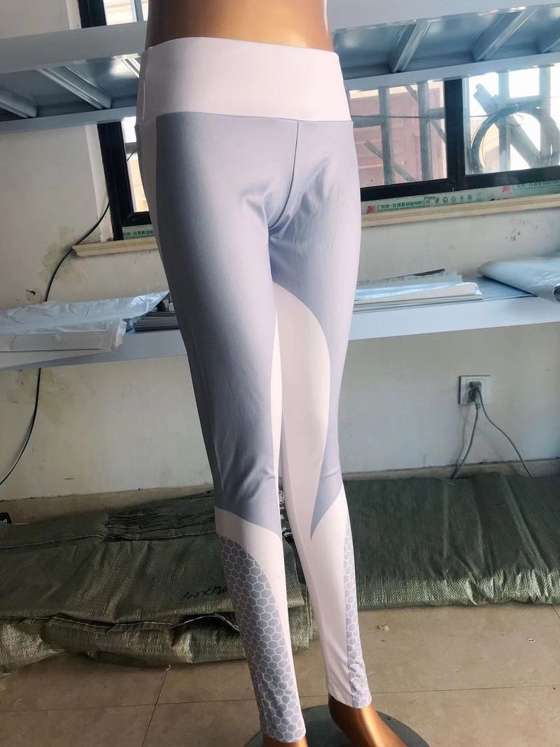 Pantalon de yoga imprimé numérique pour femmes, taille haute, levage des hanches, vêtements de sport, fitness, séchage rapide_voghion.com
