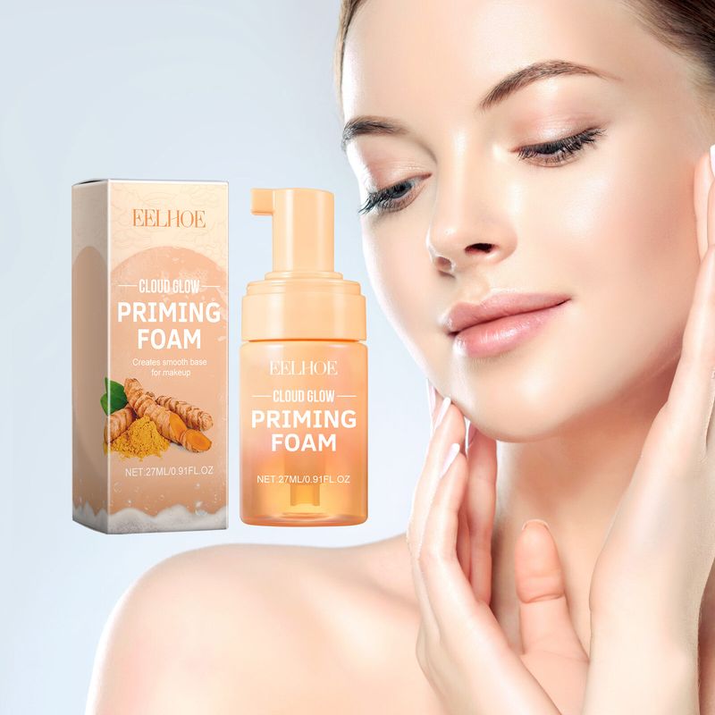 EELHOE Pre Makeup Tonico Viso Idratante Rassodante Ammorbidente Schiuma per la Cura della Pelle Mousse_voghion.com