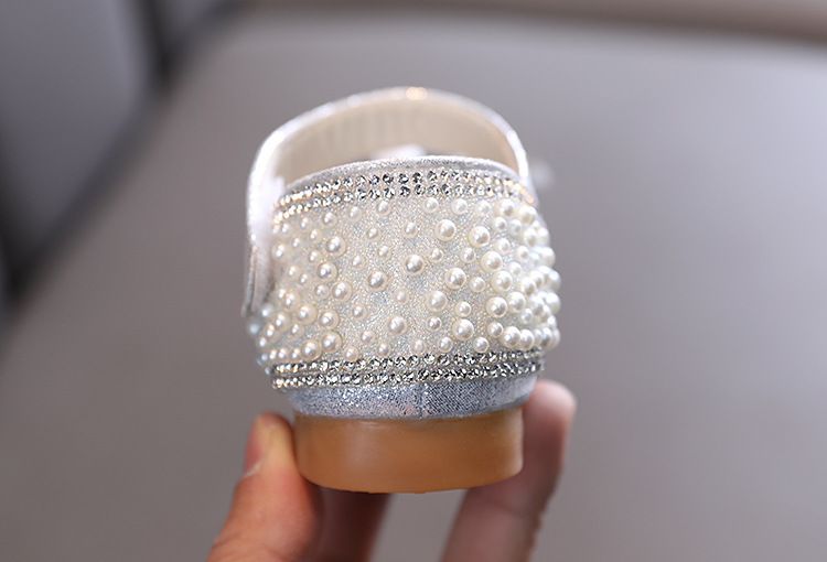 Neu Mädchen Prinzessin Wenig Mittleren Kind Baby Einzelnen Schuh Schuhe Zeigen Tanz Schuhe_voghion.com