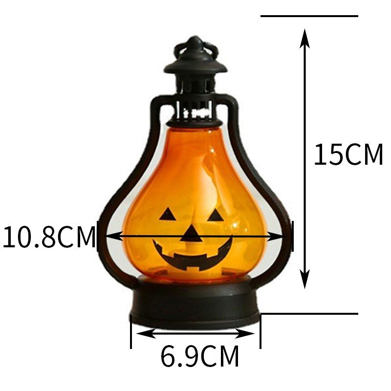 Decorazioni di Halloween Lanterna portatile per bambini Zucca Bar Atmosfera horror Disposizione Puntelli Ornamenti di Halloween per esterni_voghion.com