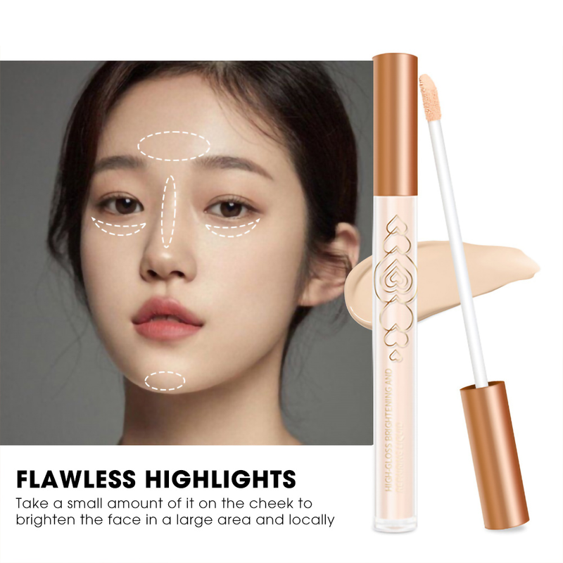 Colors Liquid 4 Concealer deckt Augenringe, Akne, natürliche Basis-Foundation ab, wasserfest, langanhaltend feuchtigkeitsspendend_voghion.com