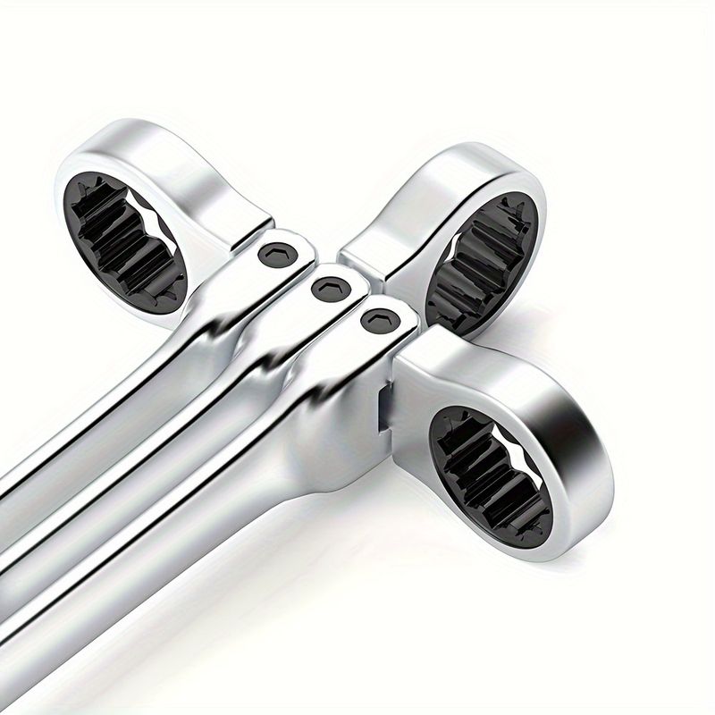 5-teiliges Ratschenschlüssel-Set aus Chrom-Vanadium-Stahl mit flexiblem Kopf, metrischer Ringmaulschlüssel-Schlüsselsatz, Hardware-Handwerkzeug_voghion.com