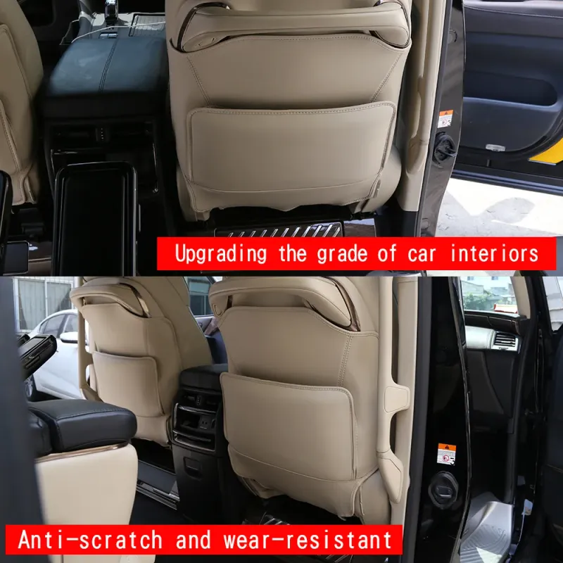 Per Toyota Alphard Vellfire Serie 40 2023 2024 2025, 2 pezzi, protezione antisporco per sedile anteriore auto_voghion.com