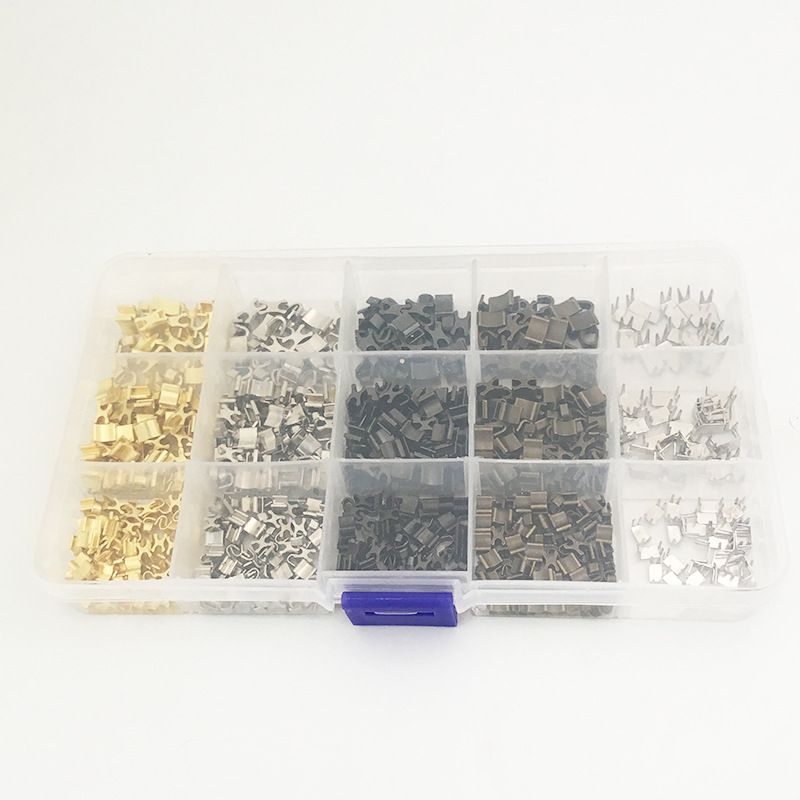 Cabezal de cremallera con tope superior, código en forma de I, accesorios, cremallera de nailon, n.º 3, n.º 5, n.º 8, código de cuatro garras, cobre puro, protección del medio ambiente_voghion.com
