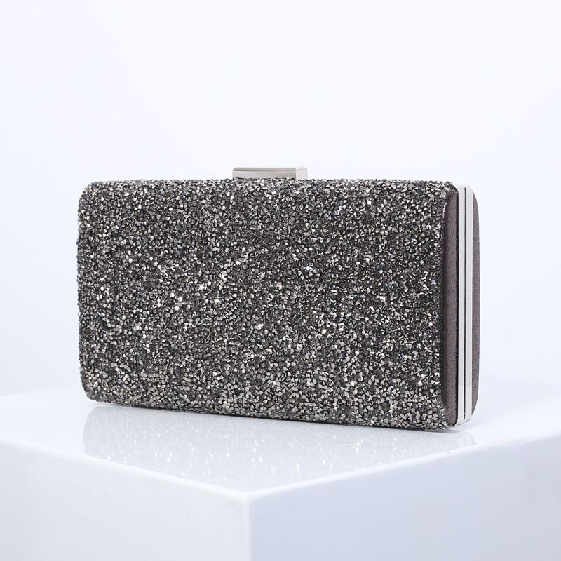 sac de soirée mondain pochette de soirée banquet mariage tenue de soirée boîte rigide_voghion.com