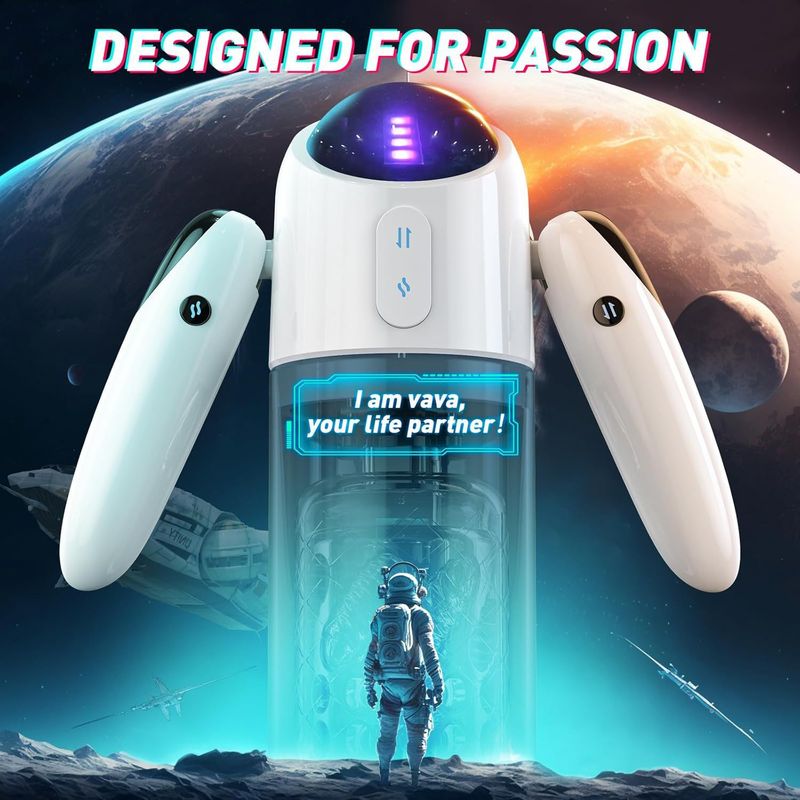 Intimo Astronauta Aeromobile Tazza Elettrico Completamente Automatico Vero Yin Telescopico Rotante Giocattolo Maschile Giocattolo Sessuale Masturbatore_voghion.com
