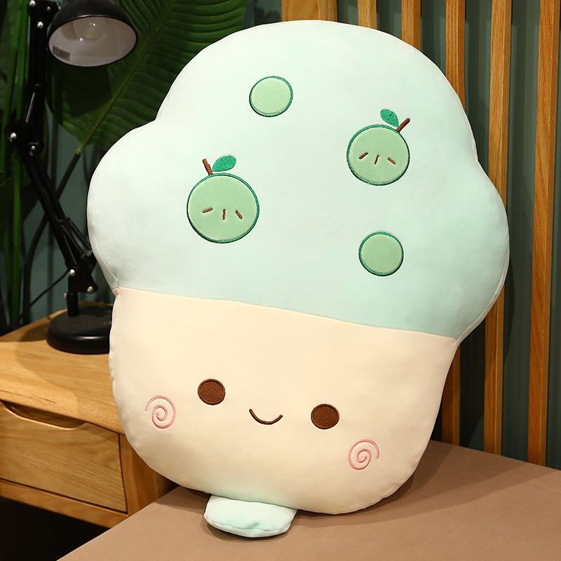 Cream Ice Cute Throw Pillow Plush Doll Soft And Colorful Design Perfect For Ages All_voghion.com