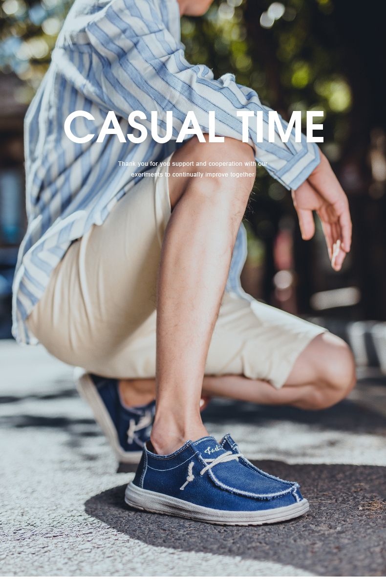 Atmungsaktive Canvas-Schuhe für Herren mit fester Sohle_voghion.com