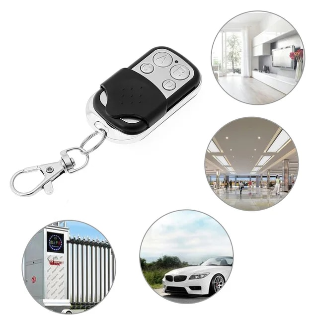 2 pièces/3 pièces 433MHz télécommande 4CH clé de voiture ouvre-porte de Garage télécommande duplicateur électronique porte contrôle duplicateur_voghion.com