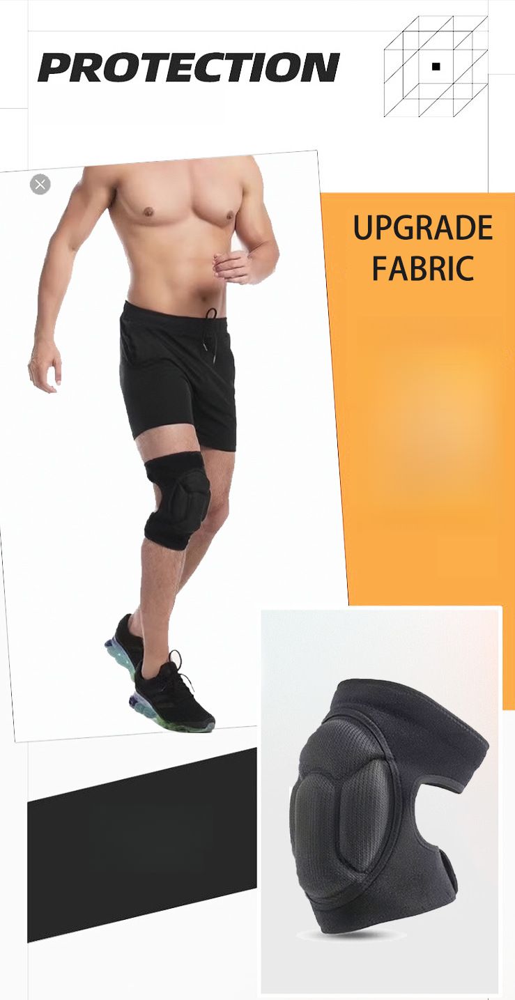 Knee Elbow Pads EVA Turtle Shell Anti-Fall Kneeling Work Labor Protection Roller Skiing Ice Skating Worship Shock_voghion.com