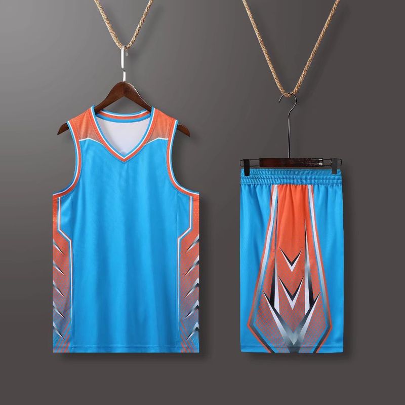 Completo da basket, maglia stampata da uomo con scritte, allenamento per competizioni sportive universitarie, canotta, squadra_voghion.com