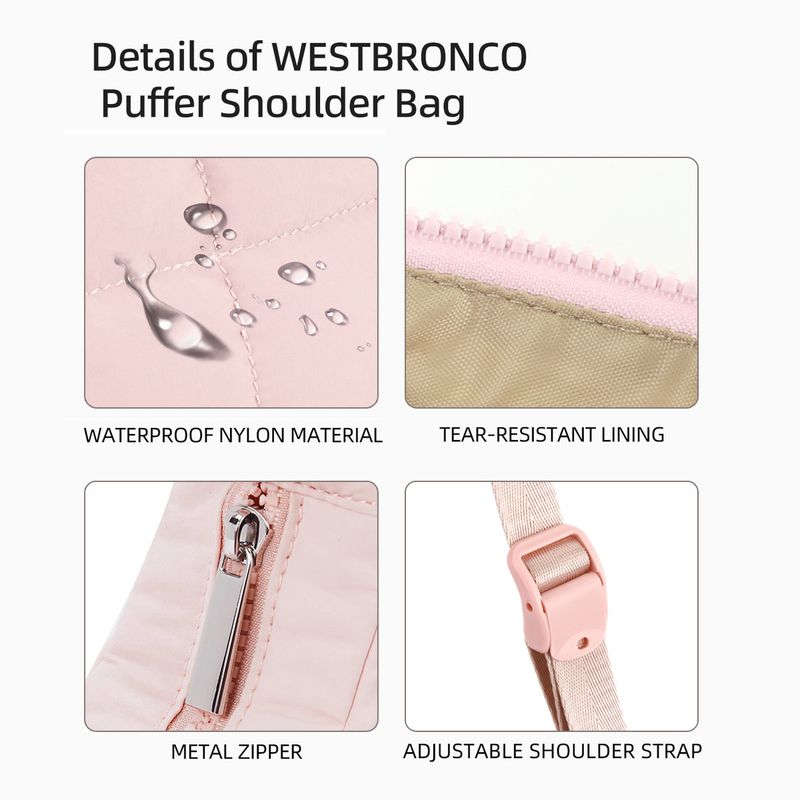 Taschen Große Kapazität Damen Unterarm Daunentasche Vielseitige Eine Schulter Modische Massivfarbe Seidenbaumwollhandtasche_voghion.com