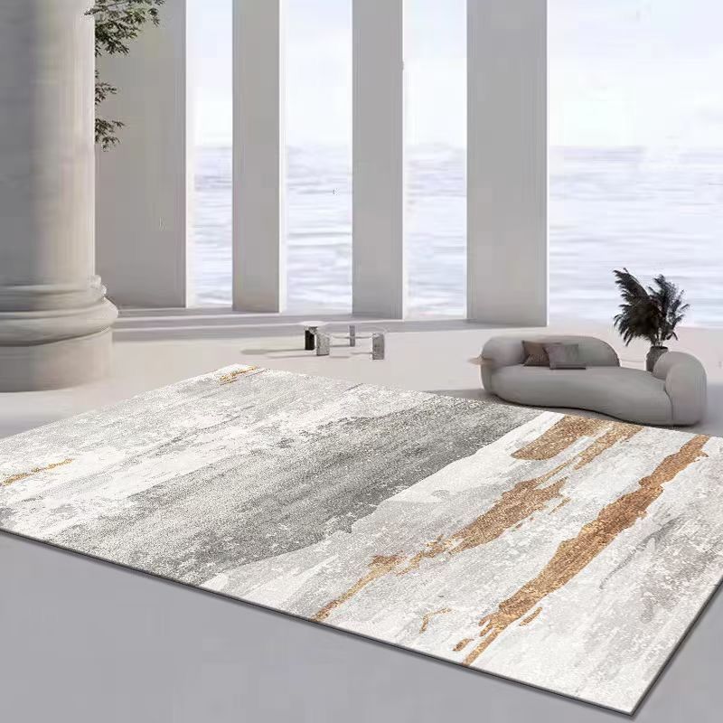 Tappeto moderno minimalista – Texture morbida simile al velluto (80x120 cm-200x300 cm, geometrico neutro, per divano e camera da letto)_voghion.com