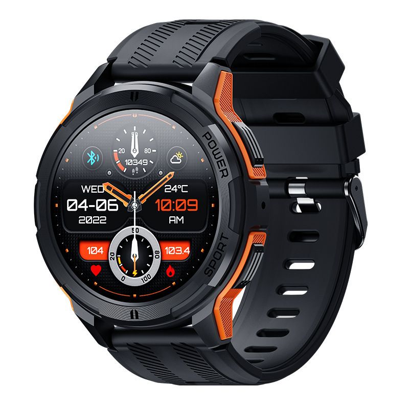 C25 Smart Watch Bluetooth Chiamata Schermo AMOLED HD da 1,43 pollici Frequenza cardiaca Pressione sanguigna Monitoraggio della salute Sport_voghion.com