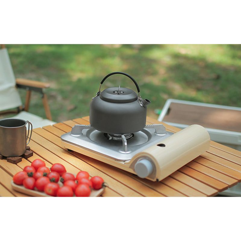 Outdoor 1,4 L haushalt tee große wasserkocher 0,8 L tragbare camping aluminium topf_voghion.com