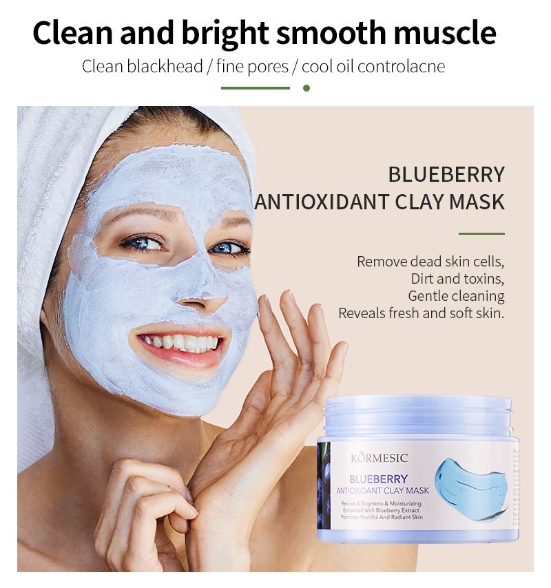 KORMESIC Fruit Charcoal Mud Mask 120g Mask_voghion.com