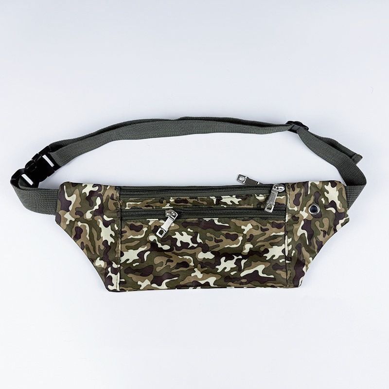 Herren-Bauchtasche, verschleißfest, Brusttasche, taktischer Sport, Outdoor, Handy, Reiten, Oxford, Herren-Umhängetasche_voghion.com