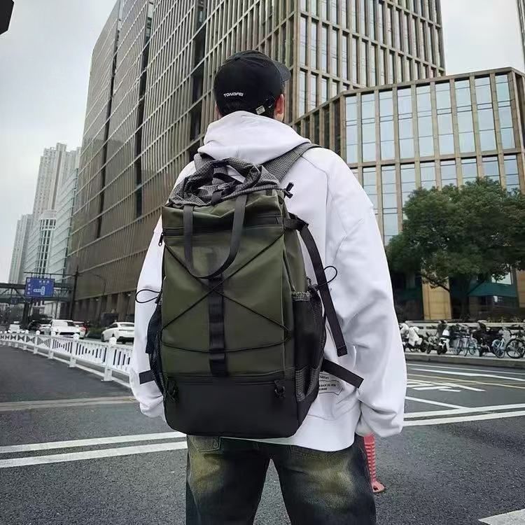 Mochila ligera, funcional y moderna para exteriores, unisex, para viajes y senderismo_voghion.com