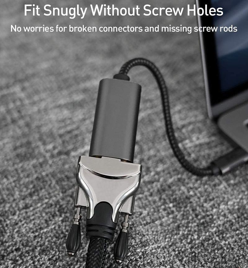 USB C–HDMI/VGA/DP/Mini DP adapteris 4K Kabelis USB C tipa–HDMI adapteris ir savietojams ar MacBook Pro iPad Pro Surface Book XPS_voghion.com