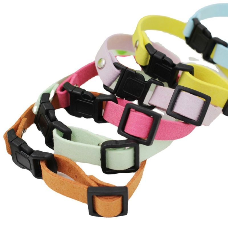 Papillon in velluto coreano, collare per animali domestici, regolabile, accessori fatti a mano con fiocco per cani_voghion.com
