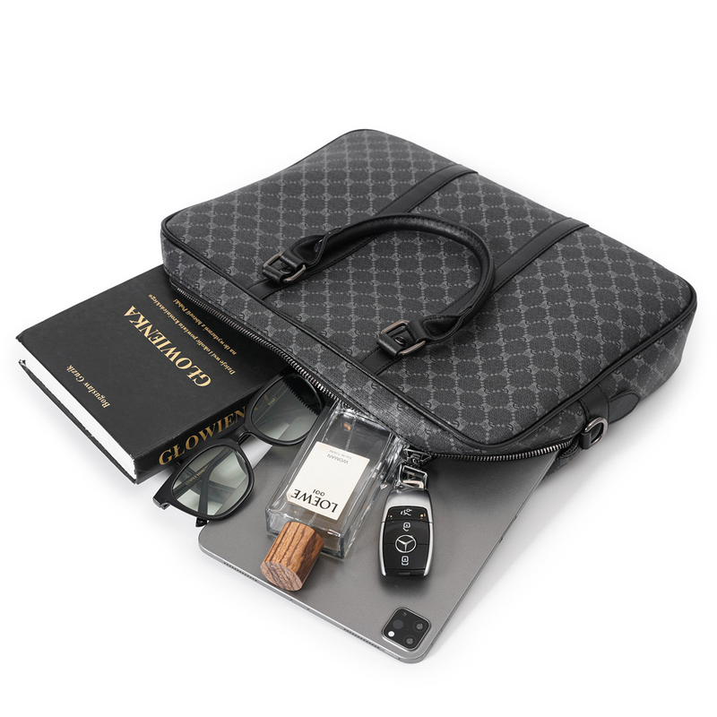 Laptop Bag Top-quality New Business Men's Document Briefcase Commuter Travel Handbag Men's Bag_voghion.com