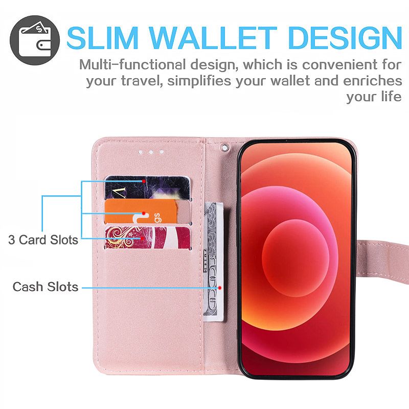 Pro iPhone 6 7 8 X XS XR 11 12 13 14 15 Plus Mini Pro Max Jednobarevné Magnetické Flipové Kožené Pouzdro Pro iPhone SE 2020_voghion.com