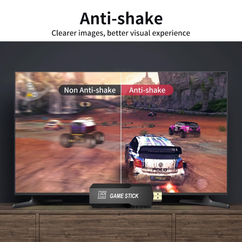 GD10 Game Stick Ενσωματωμένο 40000 παιχνίδια 128GB/64GB/32GB 2.4G Ασύρματο χειριστήριο HD Retro Κονσόλα παιχνιδιών βίντεο 4k HD Κονσόλα παιχνιδιών βίντεο_voghion.com