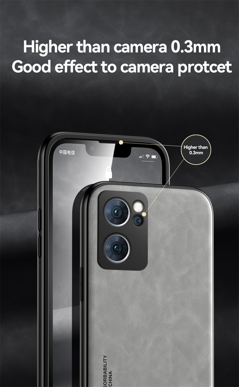 Luxury Retro Leather Case For OPPO Reno 7 6 Pro 5 Lite 6Z 7Z 3 2 2Z Realme GT Master XT X50 C17 Soft Silicone Frame Phon_voghion.com