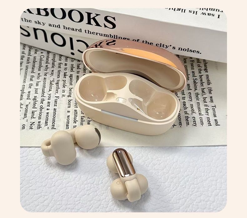 NeoGear Neue KI-gestützte, intelligente, kabellose, tragbare Outdoor-Sport-Kopfhörer mit hochwertigem Design und Ohrclip-Funktion, fortschrittliche Bluetooth-Kopfhörer_voghion.com