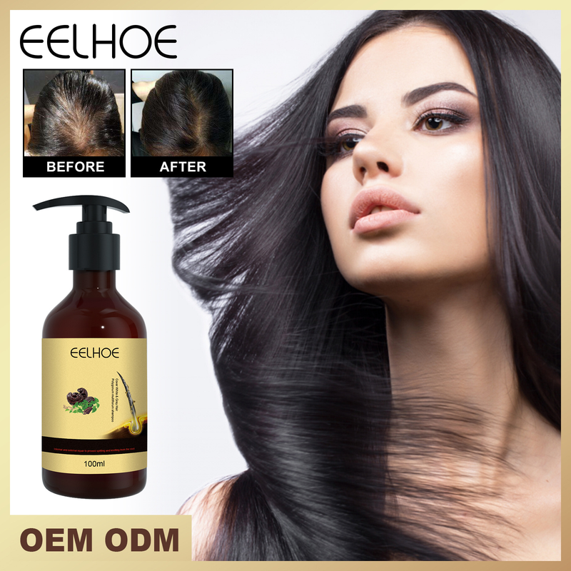 EELHOE Polygonum multiflorum shampoo improves quality, covers white hair, nourishes roots, and brightens black hair_voghion.com