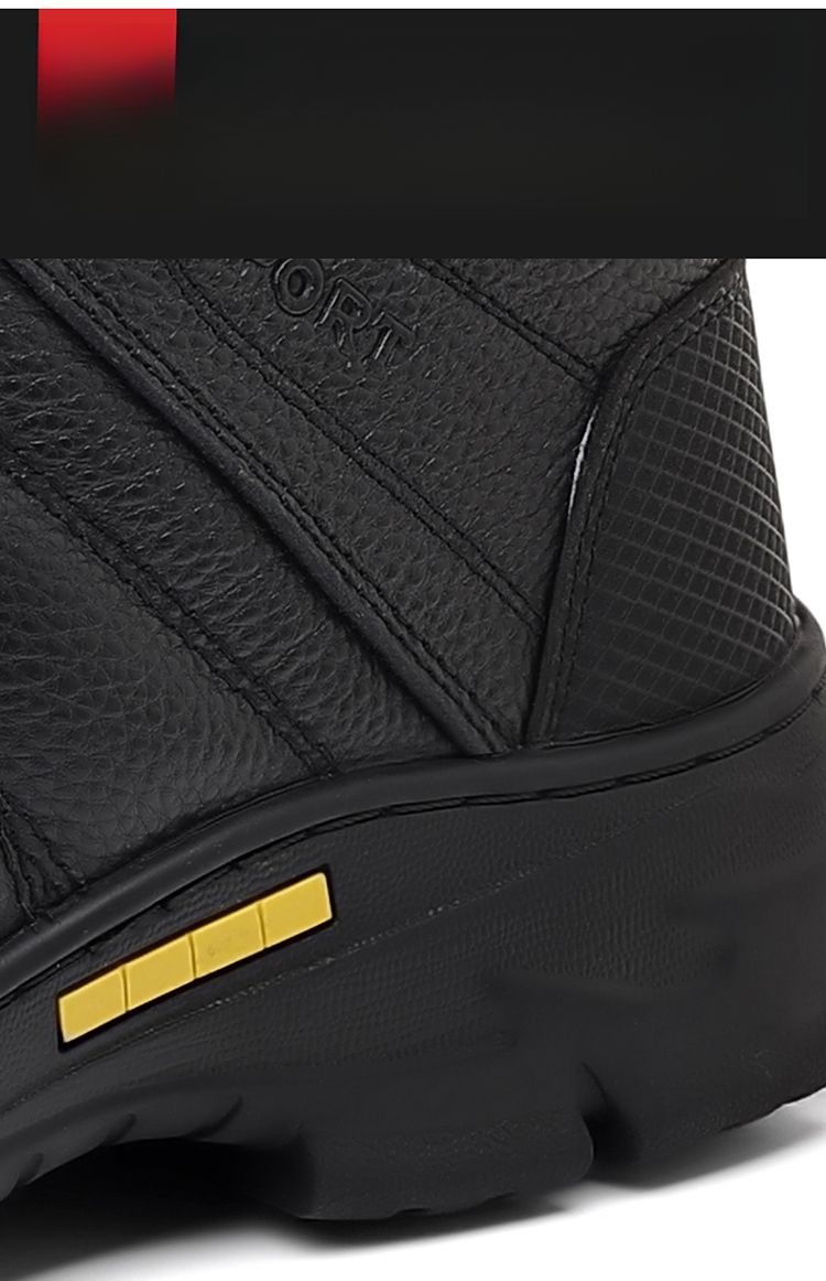 Calde scarpe alte in cotone alla moda versatili_voghion.com