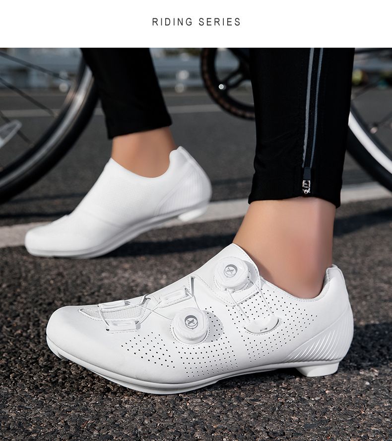 Scarpe da ciclismo Booster da uomo e da donna, con suola rigida, modello Road Lock, 2024_voghion.com