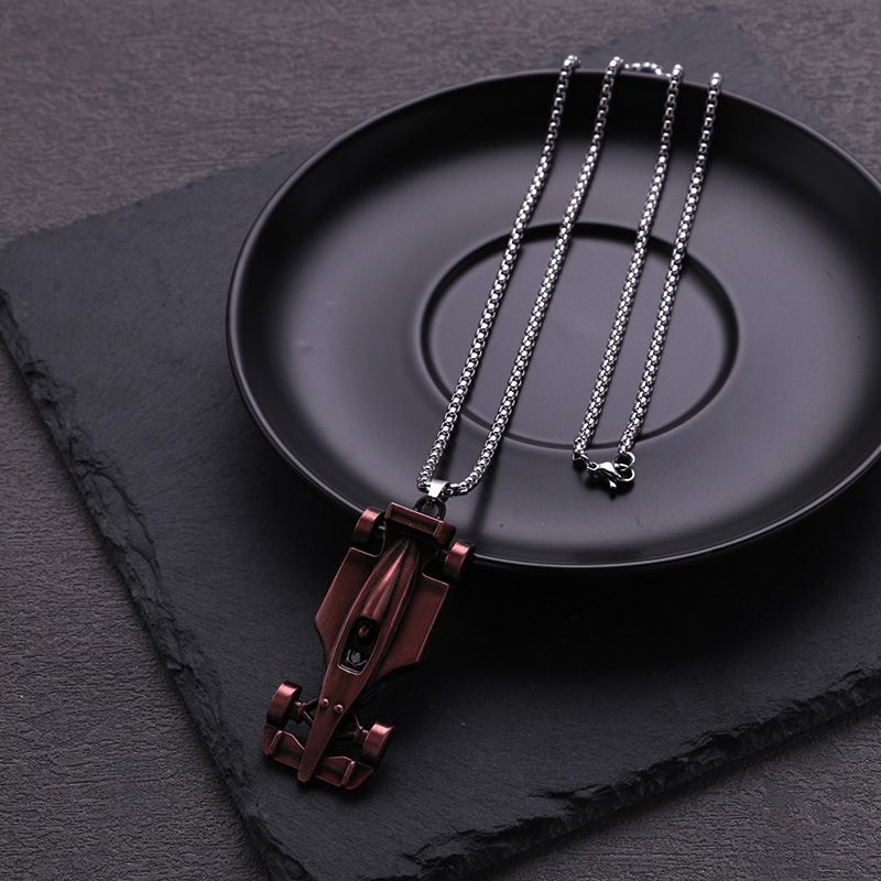 New Minimalit Intagram Trendy Acceorie, Racing Pendant Necklace, Hip-hop Veratile Hoodie, Weater Chain_voghion.com