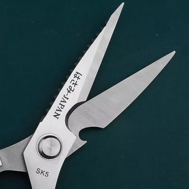 Scharfe Edelstahl Küche Schere Geflügel Schere Fisch Knochen Entferner Multifunktionale Fleisch Lebensmittel Cutter Schere Für Küche_voghion.com