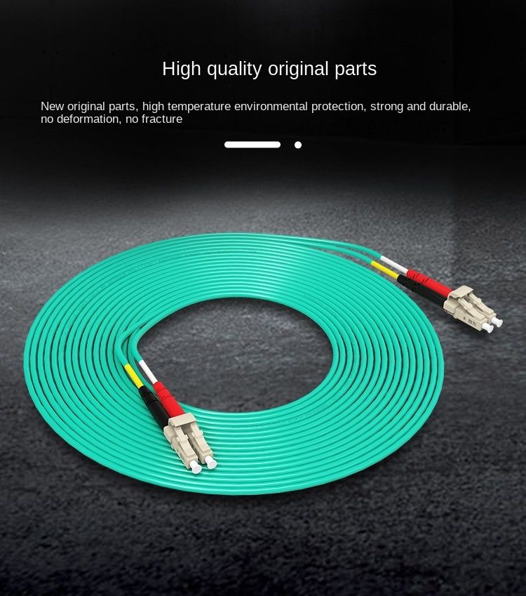 Cavi patch in fibra ottica duplex multimodale OM3 ad alte prestazioni: connettività affidabile per telecomunicazioni e reti_voghion.com