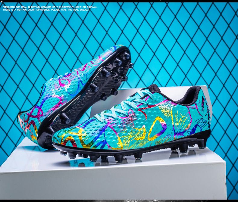 Ghete de fotbal TF Broken Nails, model low-top, noi, pantofi de antrenament profesionali pentru studenți_voghion.com