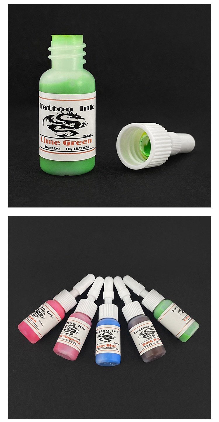Set di 20 attrezzature per tatuaggi con penne Color Power God Motor Student_voghion.com