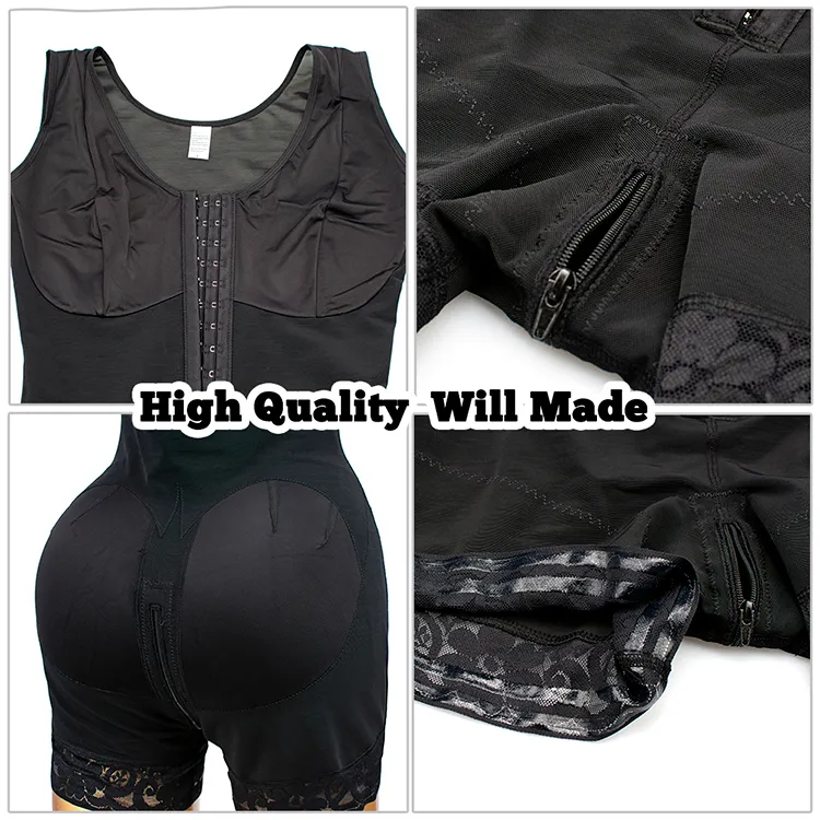 Waist Tummy Shaper Full Body Shapewear Compression Girdle Fas Colombian Corrective Underwear Tummy Control Shaper Butt_voghion.com